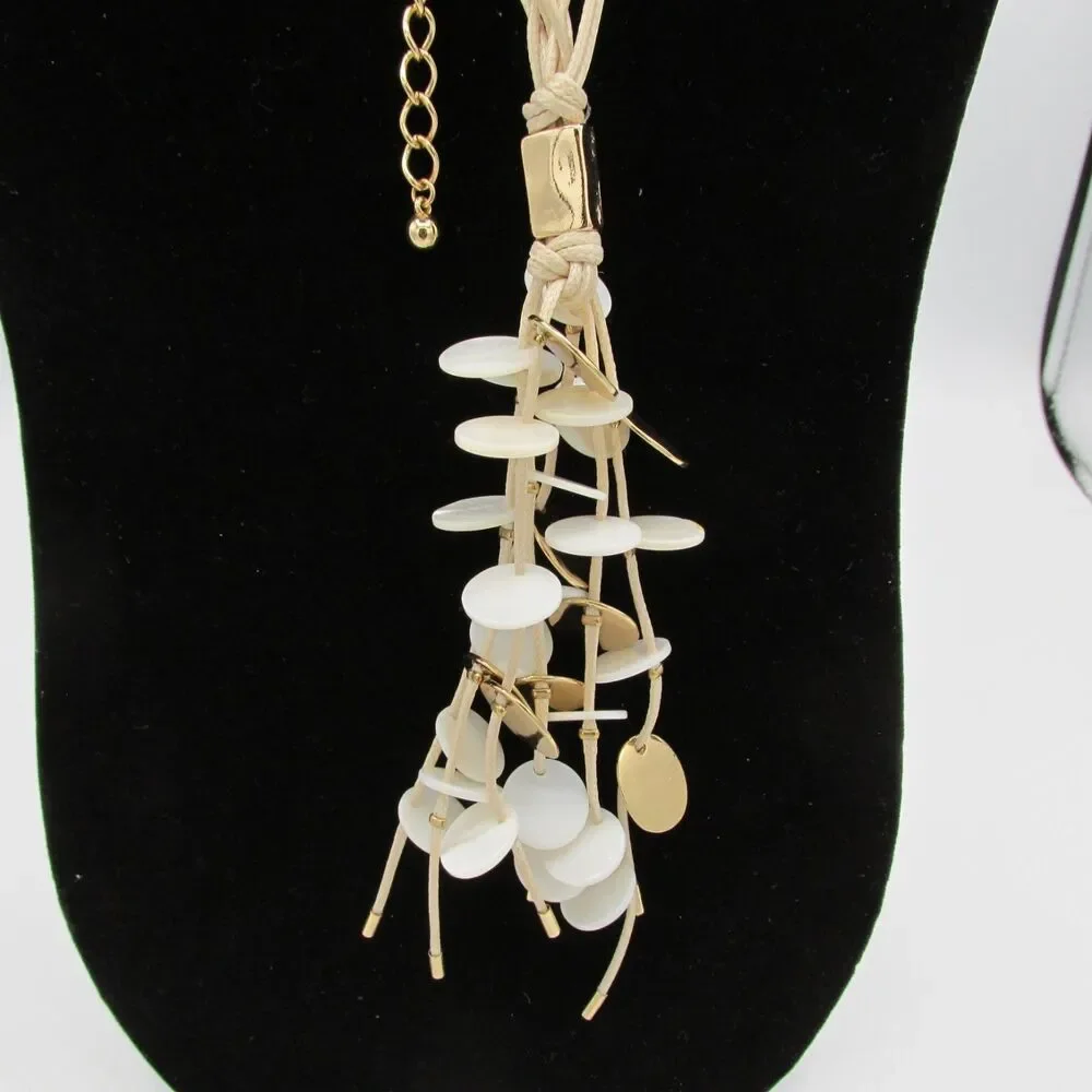 Chico's Statement Tassel Necklace 26
